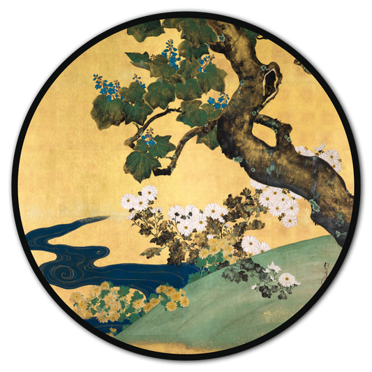 Runde Bilder - Kunstdrucke - Japanische Kunst im Kreisformat